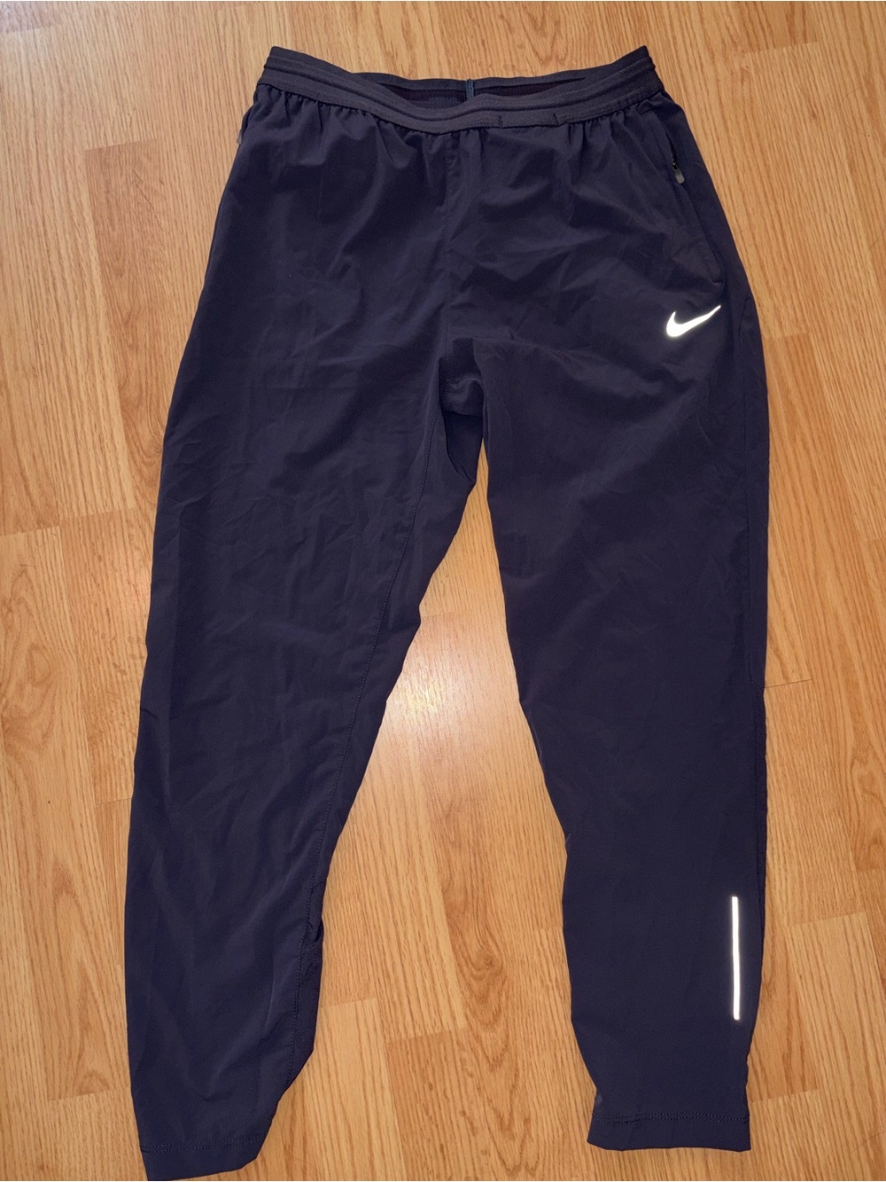 Nike Dark Gray Reflective Swoosh Track Pants